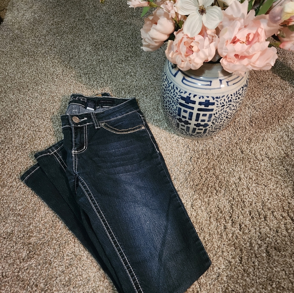 Lowrise Dark Blue Jeans